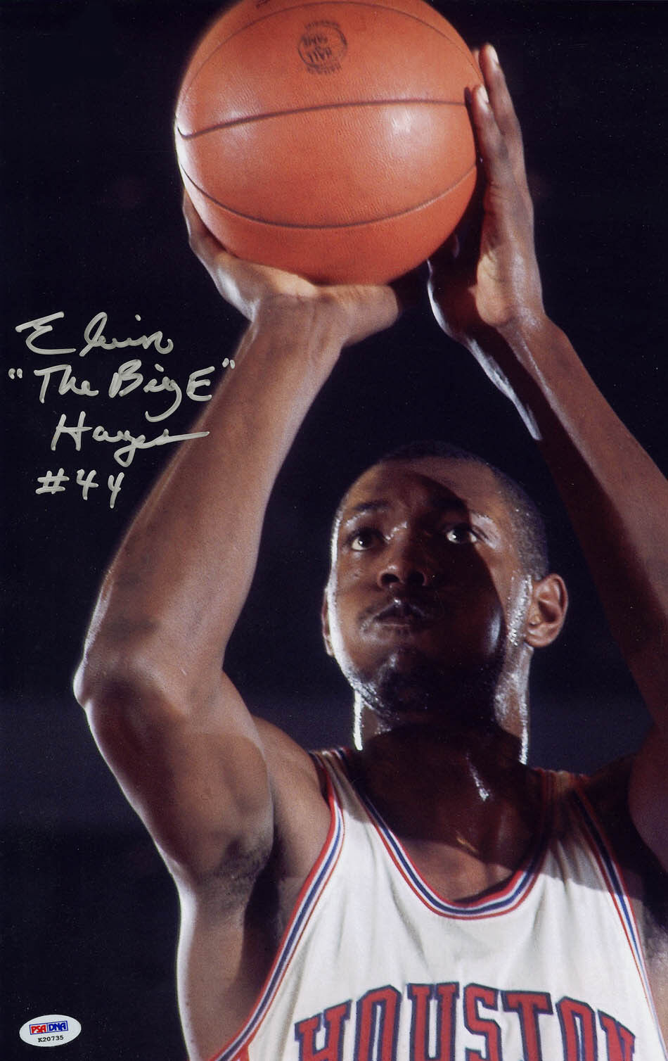 Elvin Hayes SIGNED 12x18 Photo Poster painting Game Of Century PSA/DNA AUTOGRAPHED