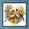 Diamond Painting -DIY Round Drill Love Sparrow（40x40cm）