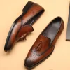 Mens Tessal Gnuine Leather Dress Shoes