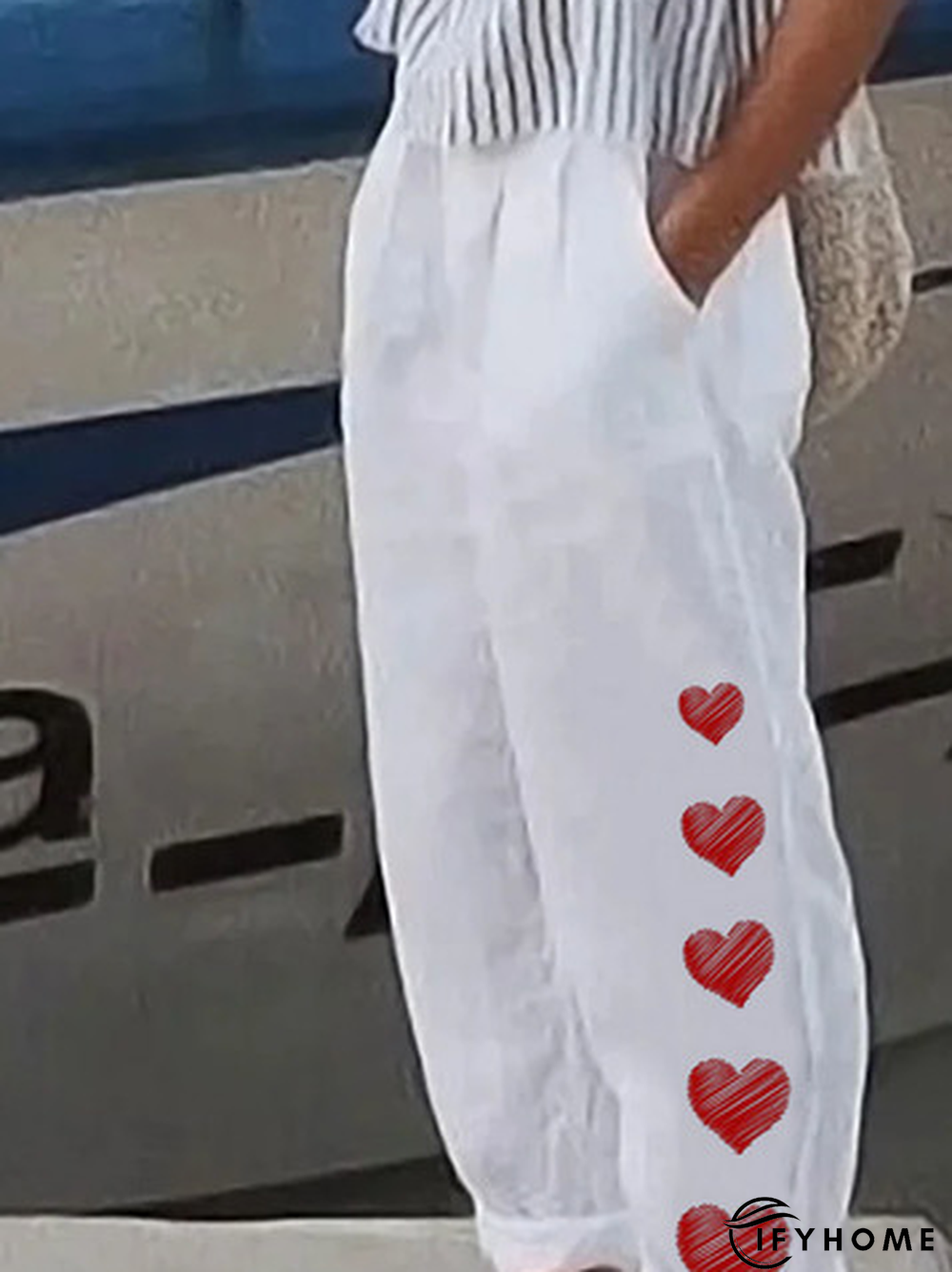 Heart/Cordate Casual Loose Casual Pants | IFYHOME