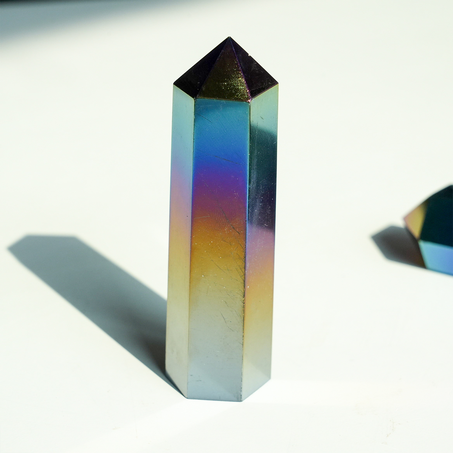 Aura Black Obsidian Point