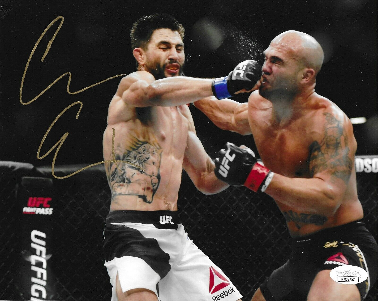 Carlos Condit Autographed 8x10 Photo Poster painting JSA COA UFC Signed MMA Killer Fierce Strike