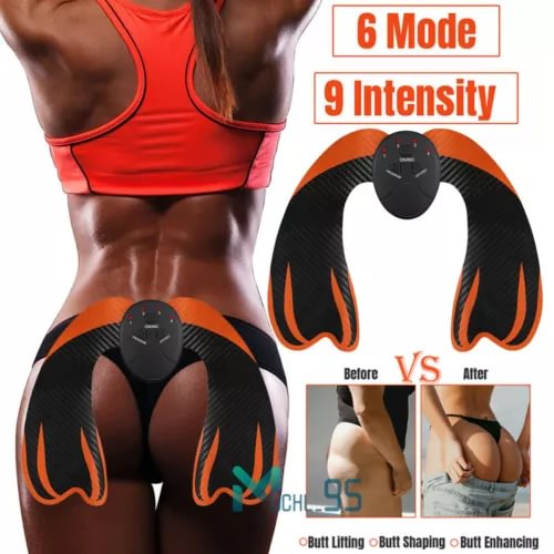 pornhint Pornhint EMS Electric Muscle Stimulator Hip Trainer Fitness Massage Machine ABS Butt Lift New