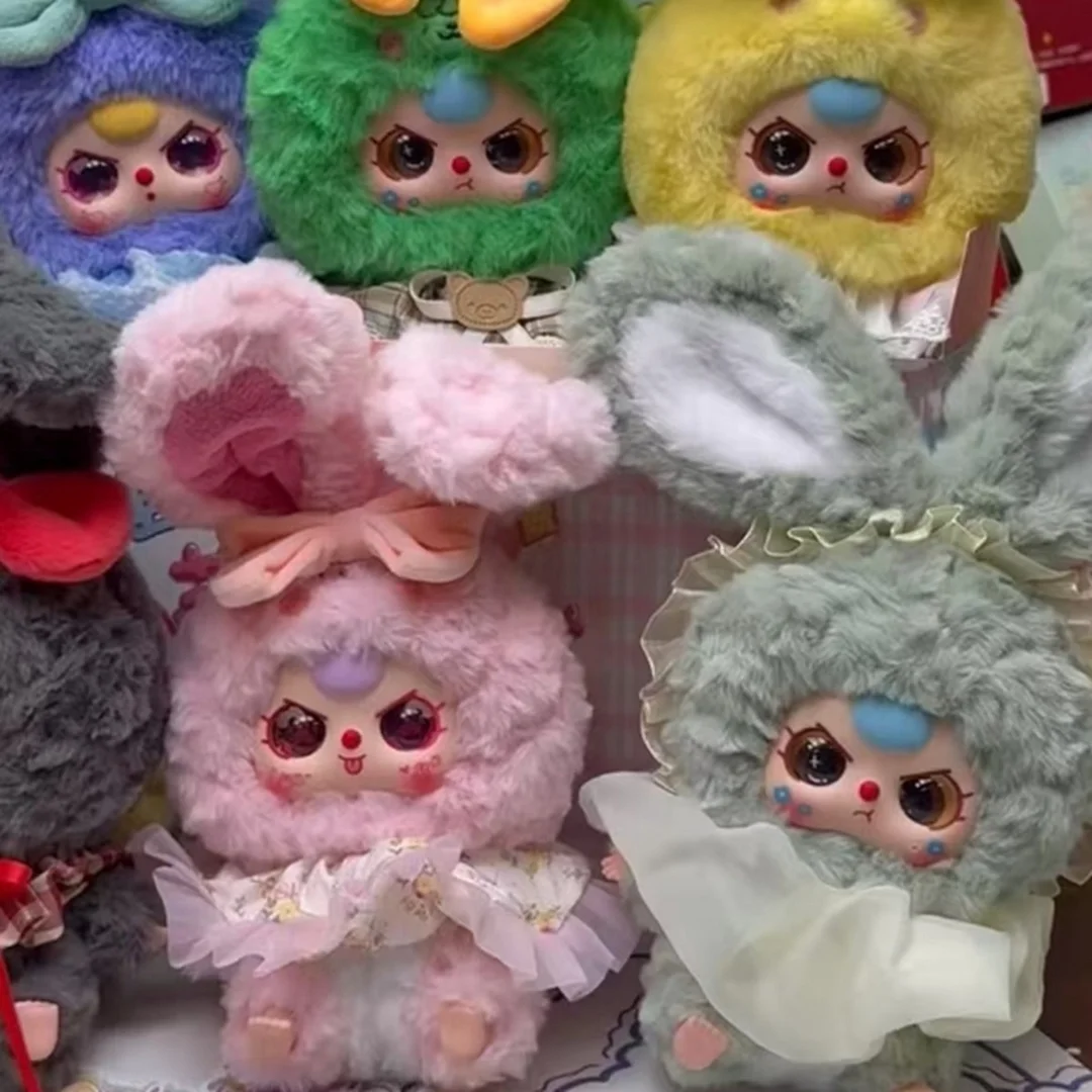 V2 Lili Rabbit Town Baby Three Series Plush Doll