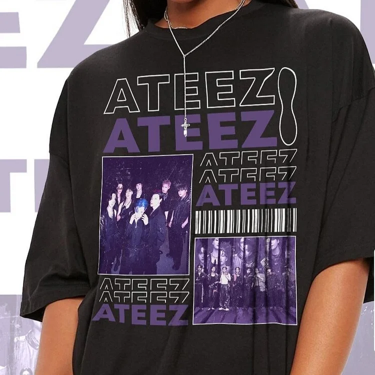ATEEZ THE WORLD EP.2 : OUTLAW Group Theme T-shirt