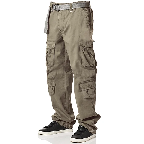 Men's Multi-Pocket Multi-Function Tactical Tooling Casual Trousers