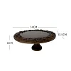 Retro Style Brown Plaster Jewelry Display Stand