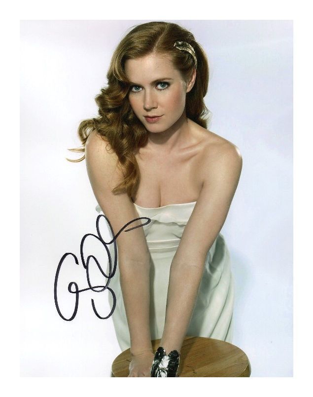 AMY ADAMS AUTOGRAPHED SIGNED A4 PP POSTER Photo Poster painting PRINT 7