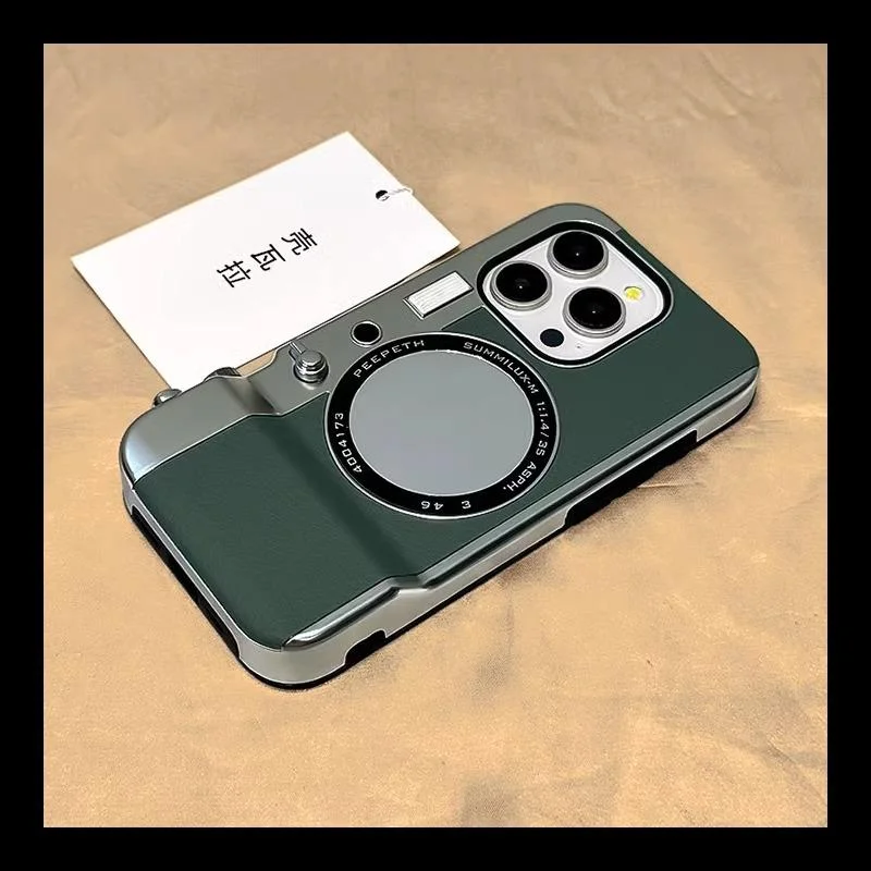 iPhone all-in-one camera photo-taking phone case