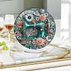 (US Local)Acrylic Special Shape Sewing Machine 5D Diamond Painting Clock Art Craft Kit