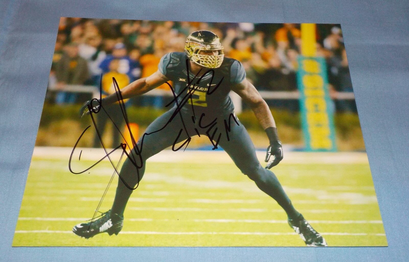 Baylor Bears Shawn Oakman Signed Autographed 8x10 Photo Poster painting