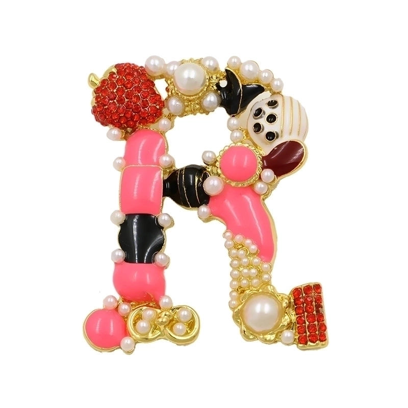 Novelty Pin Triangle Star Bow Knot Alloy Inlay Artificial Pearls Rhinestones Women’S Brooches