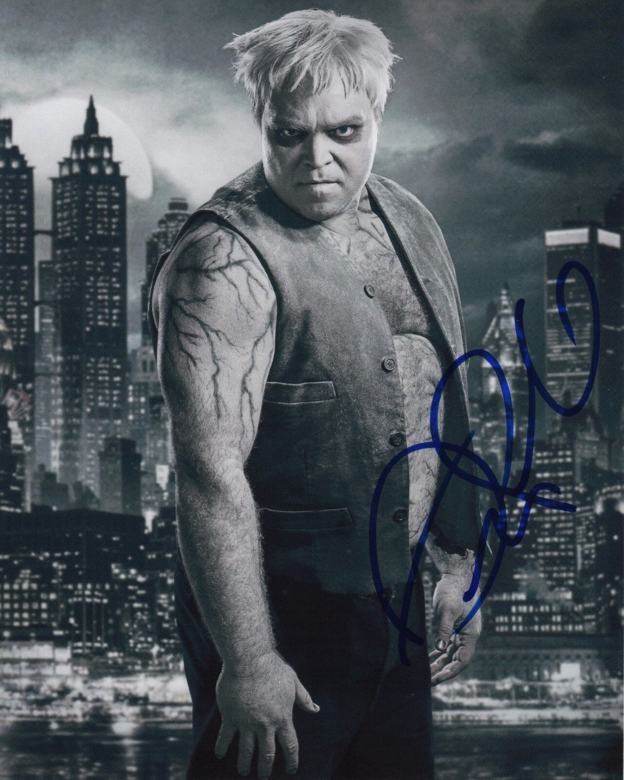 Drew Powell actor REAL hand SIGNED 8x10 Photo Poster painting #1 COA Gotham Autographed