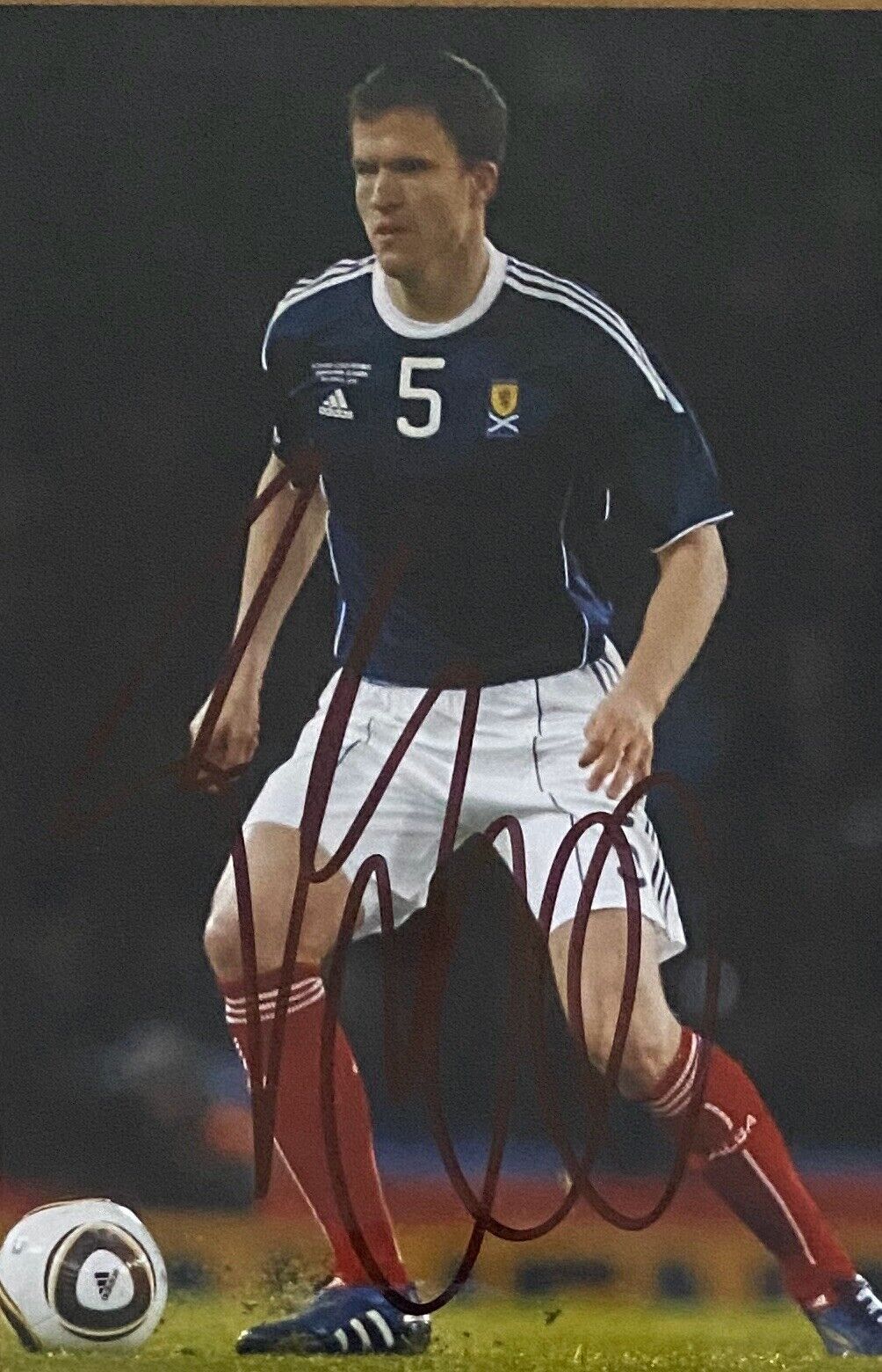 Gary Caldwell Hand Signed 6X4 Photo Poster painting - Scotland 2