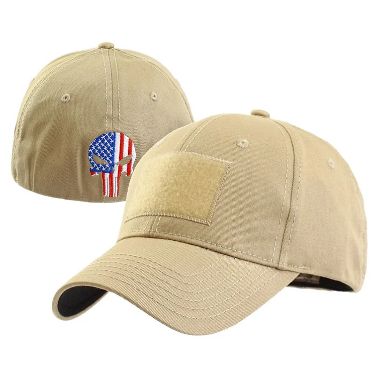 TSNK Mens and Womens USA PUNISHER Tactical Baseball Cap Snapback Stretchable Hat Running/Fishing