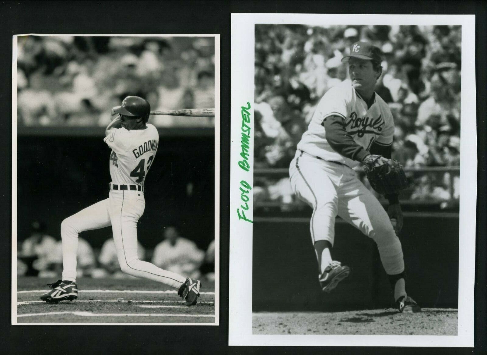 Kansas City Royals LOT of SIX circa 1990s Press Original Photo Poster paintings