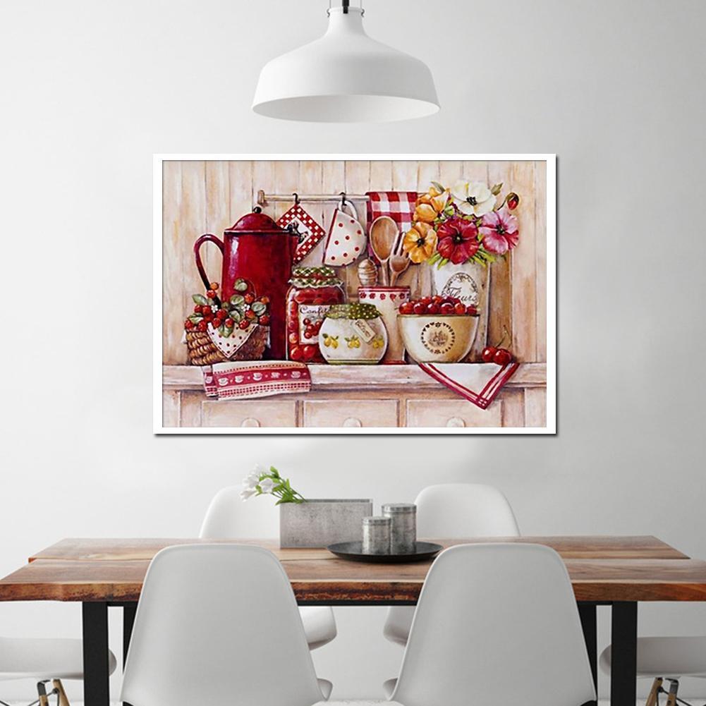 kitchen and tea set