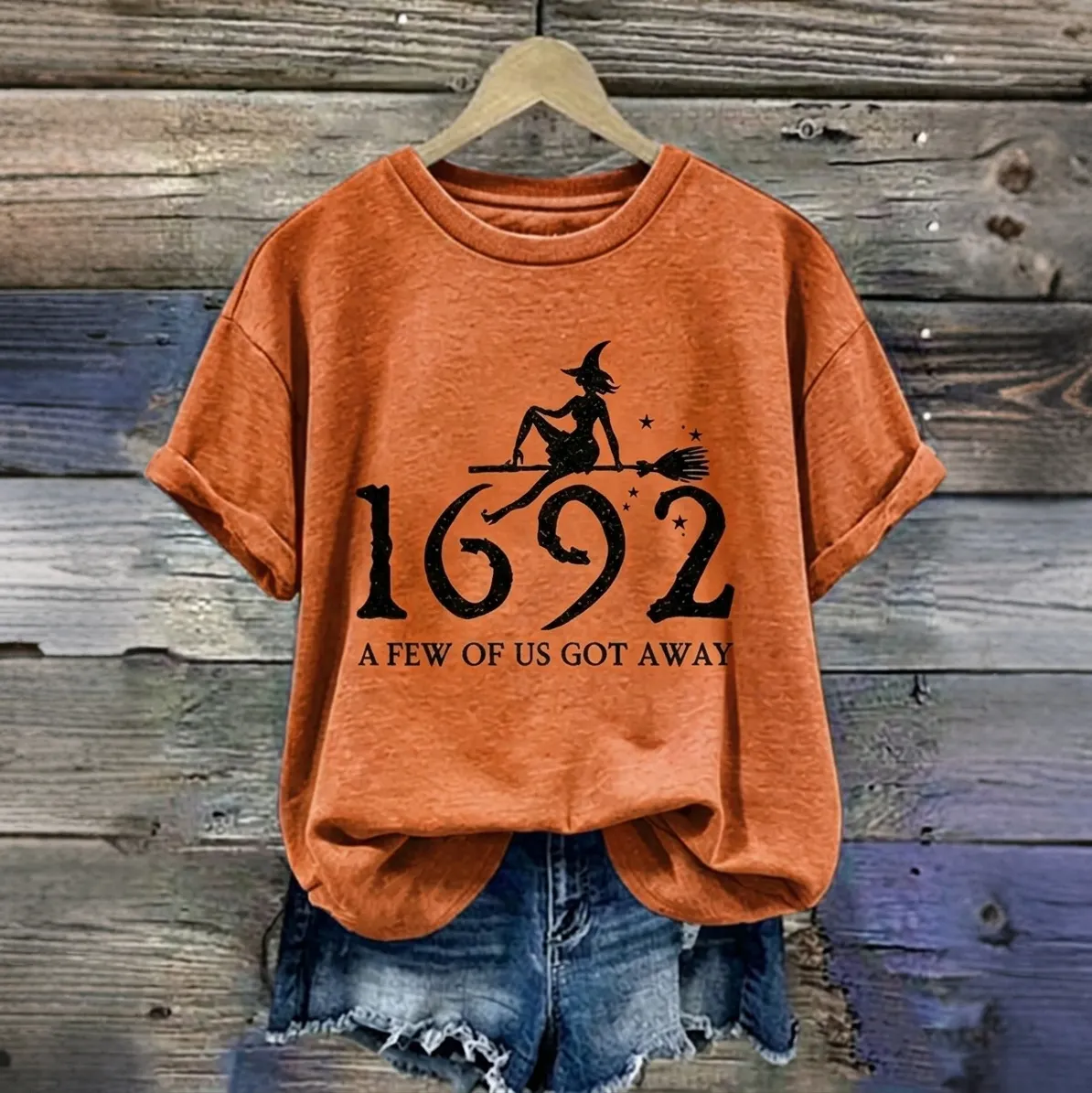 1962 A Few Of Us Got Away Halloween Printed Casual T-shirt artswardrobe