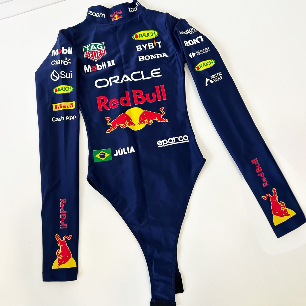 Women's Racing Printed Romper / TECHWEAR CLUB / Techwear