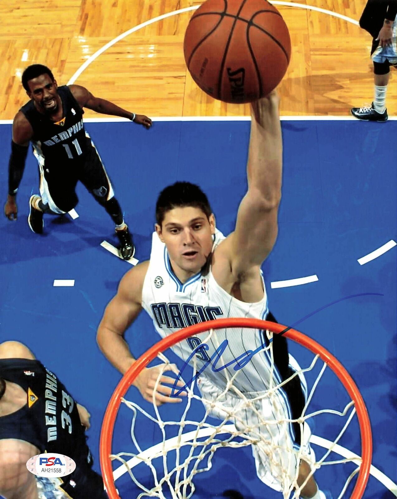 Nikola Vucevic signed 8x10 Photo Poster painting PSA/DNA Orlando Magic Autographed