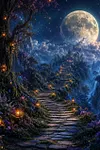 Luxury AB Velvet Diamond Painting Kit - Scenery