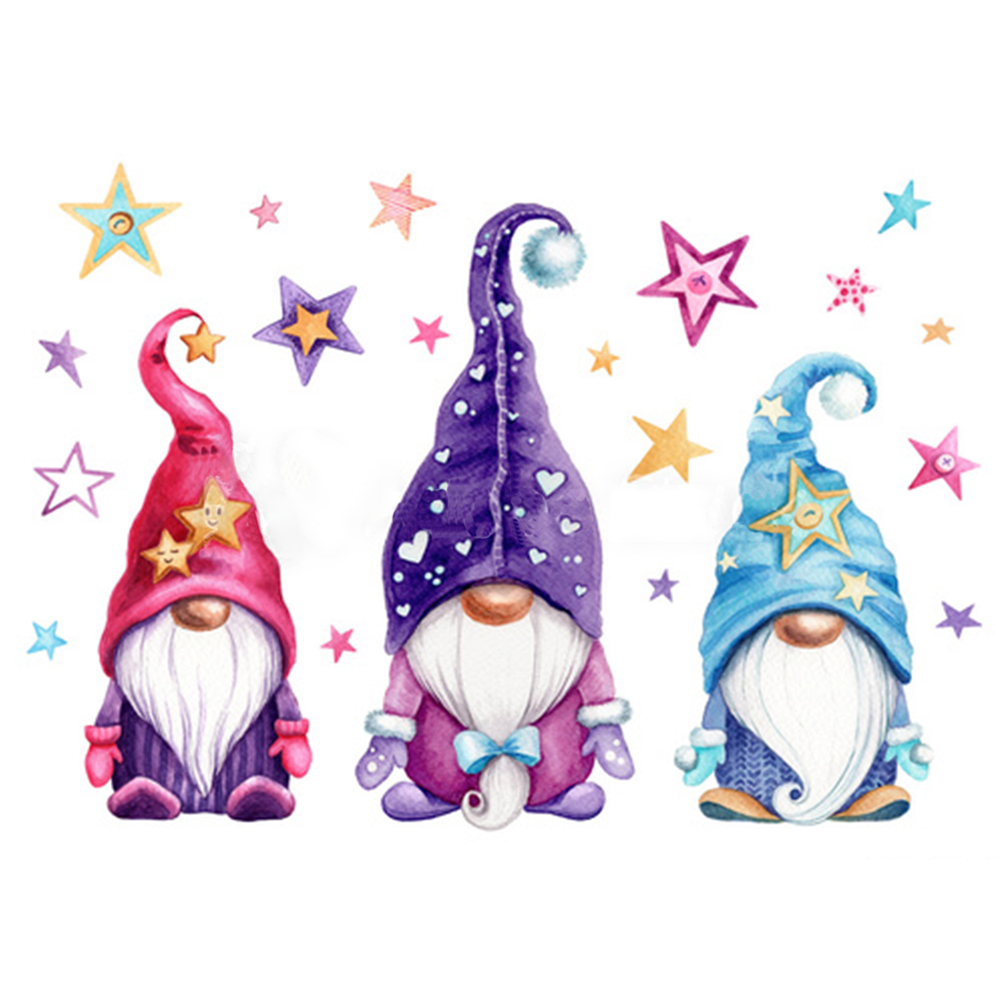 

(Multi Size) *mas Gnome Round/Square Drill Diamond Painting, Square diamond 30*40cm, 501 Original