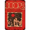 The Doors - Panneaux en &eacute;tain m&eacute;tallique(20*30cm/30*40cm) - Musique