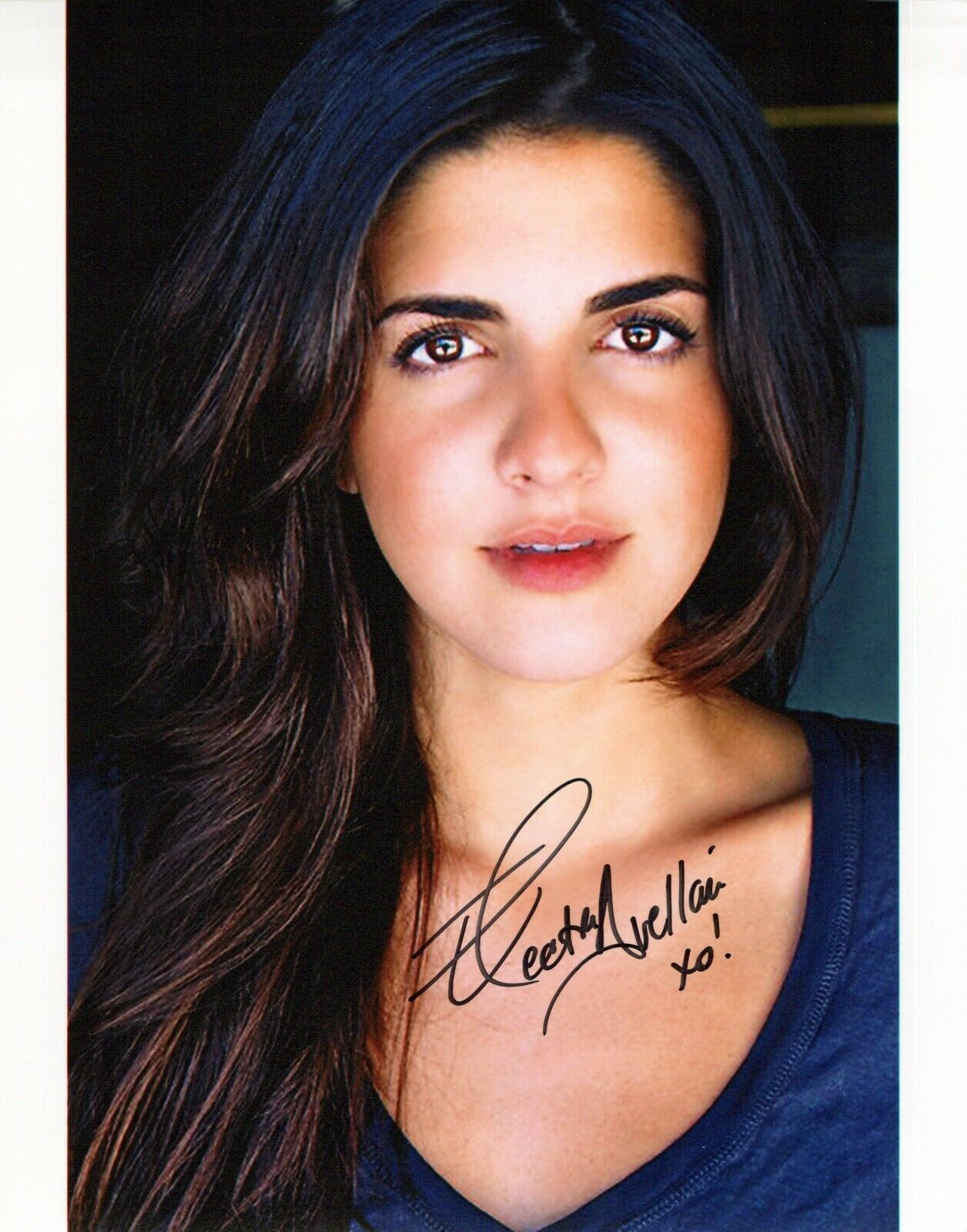 Electra Avellan glamour shot autographed Photo Poster painting signed 8x10 #2