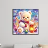 Diamond Painting-DIY Full Round Drill Bear