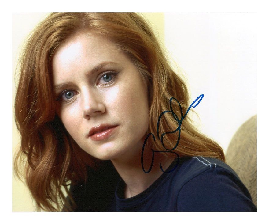 AMY ADAMS AUTOGRAPHED SIGNED A4 PP POSTER Photo Poster painting PRINT 3