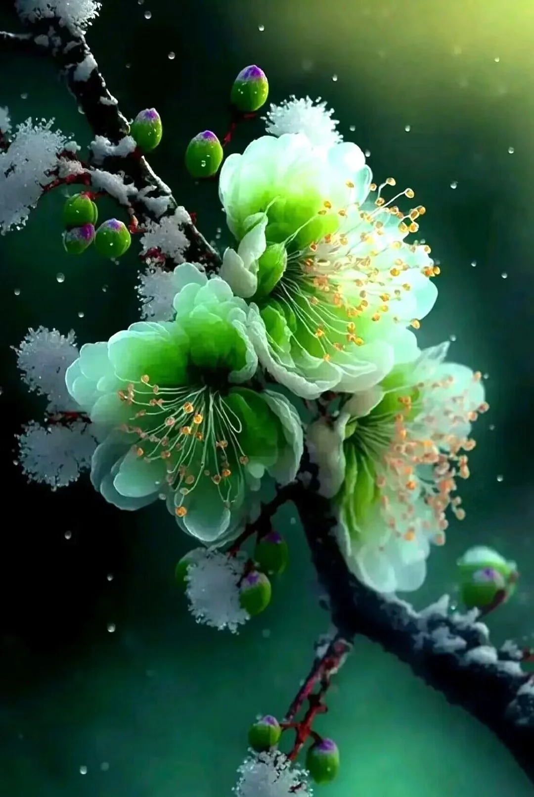 Diamond Painting - Full Round/Square Drill - Flower (30*40 - 50*60cm)