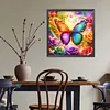Diamond Painting -DIY Round Drill Colorful Butterfly(40x40cm)