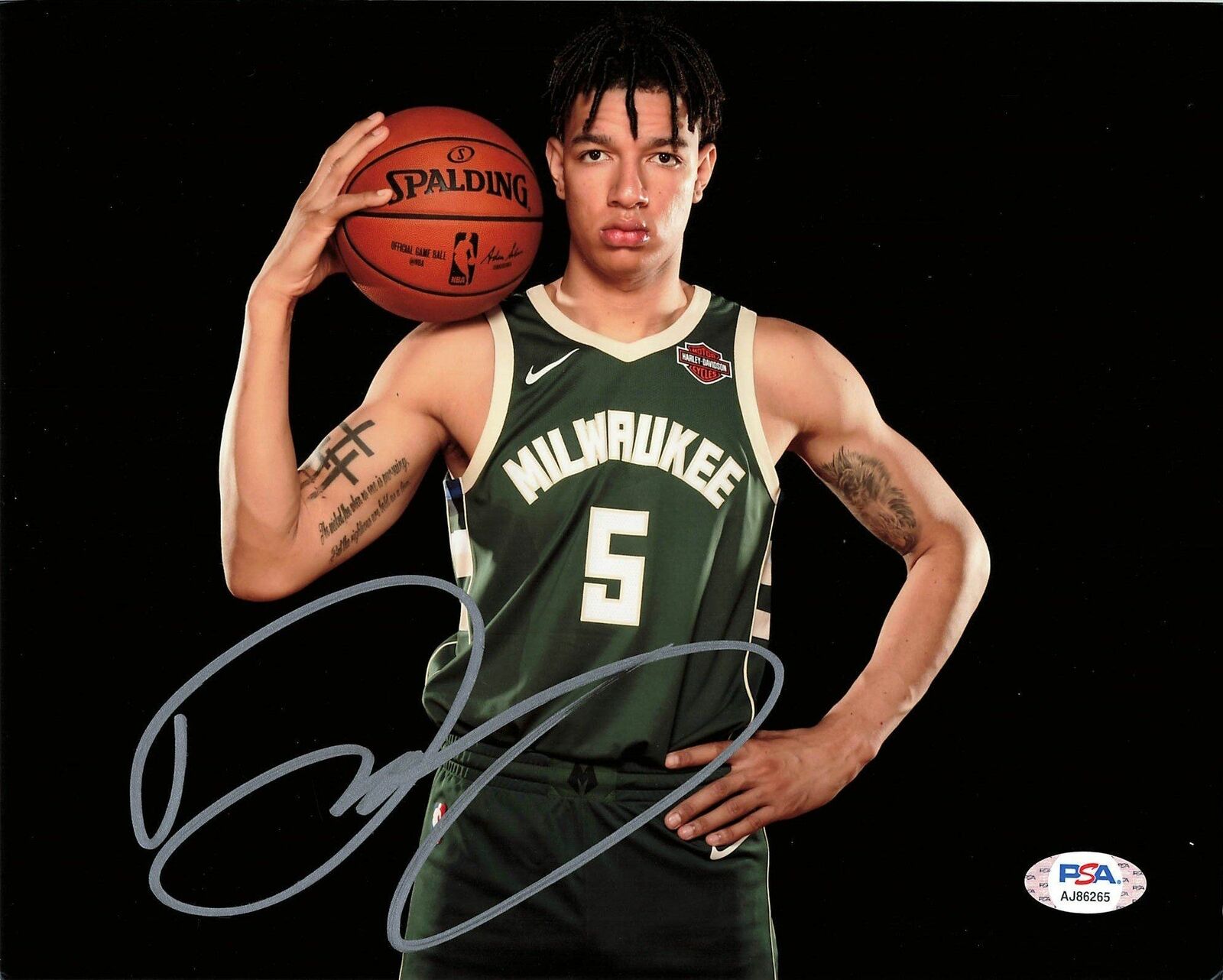 DJ Wilson signed 8x10 Photo Poster painting PSA/DNA Milwaukee Bucks Autographed