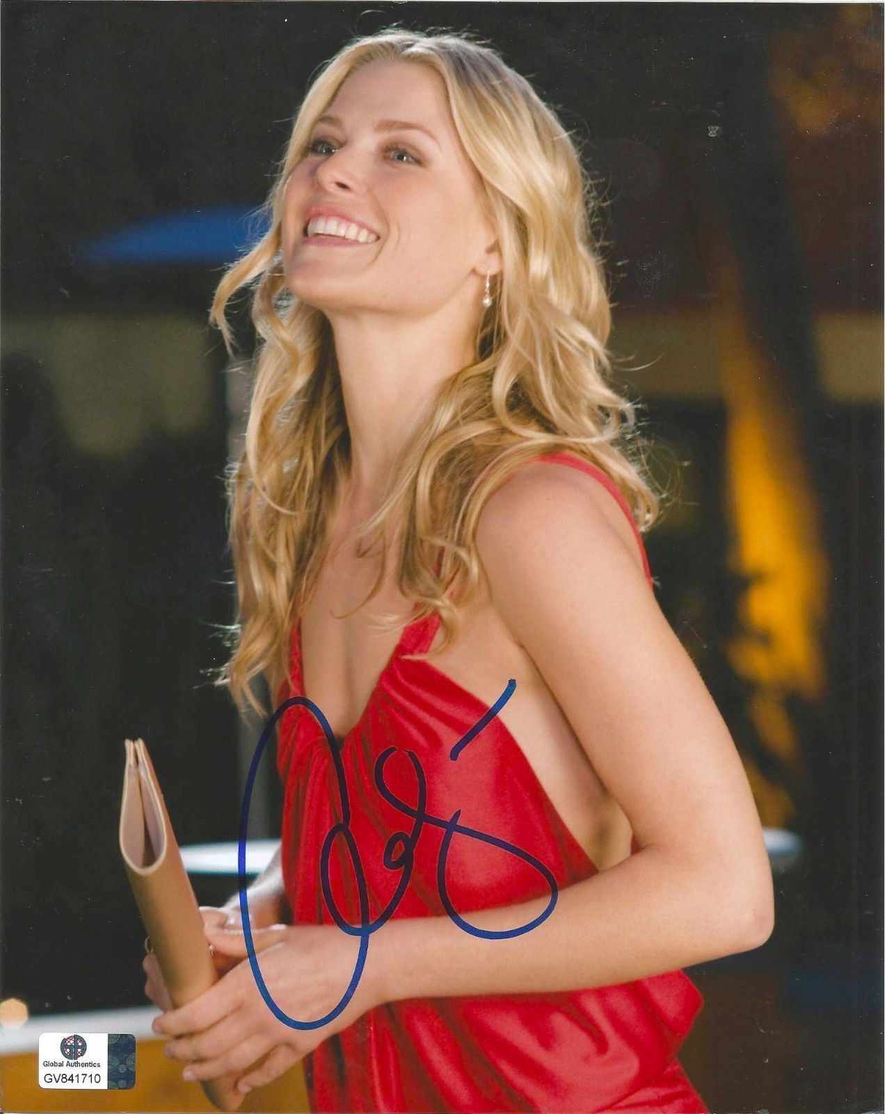 Ali Larter signed autographed 8x10 Photo Poster paintinggraph holo GA COA