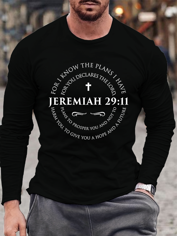 Jeremiah 29:11 Long Sleeve T-shirt