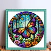 (Counted/Stamped) Butterfly - 18CT Cross Stitch 20*20cm/7.87*7.87in