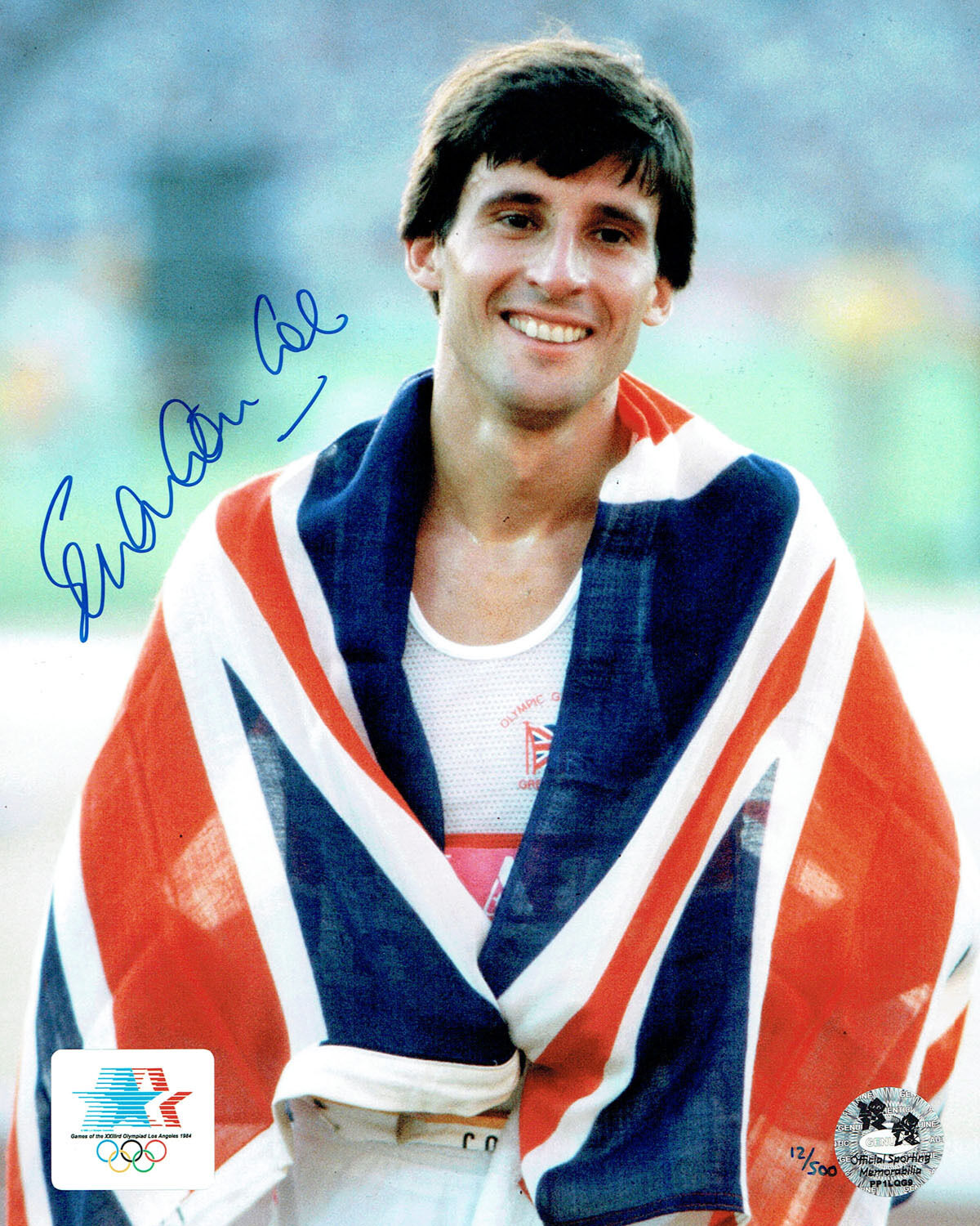 Lord Seb Sebastian COE Signed Autograph Olympic Games Official Photo Poster painting B COA AFTAL