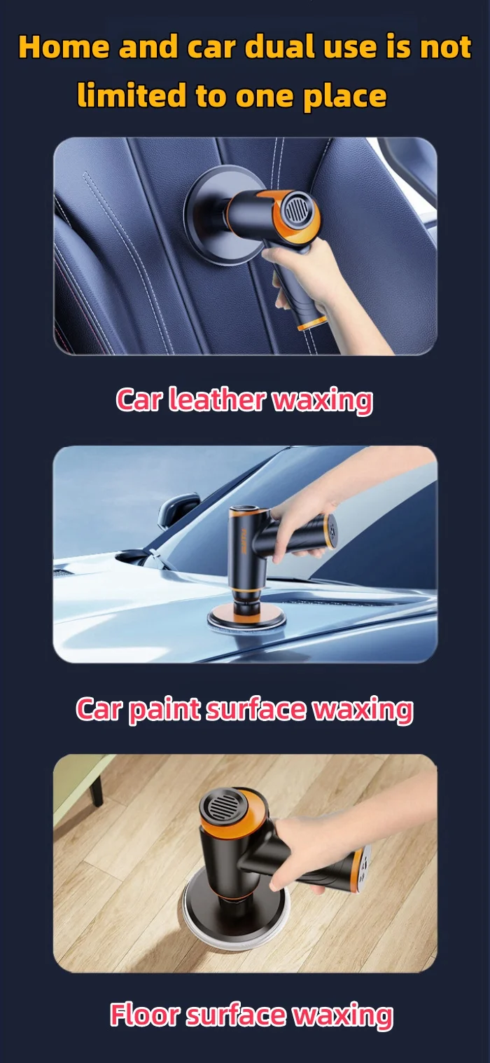 Multifunctional car waxing machine