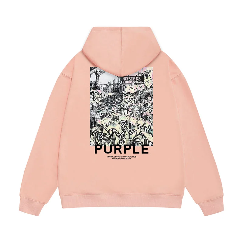 Purple Fashion Hoodie