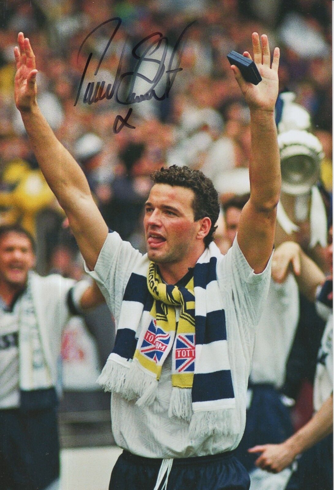 Paul Stewart Hand Signed Tottenham Hotspur 12x8 Photo Poster painting.