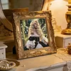 Rococo Garden Lady Special Shaped DIY Partial Drill Diamond Painting Kit for Adults Beginners Home Decor Diamonds Paintings Gem Art 30x30cm