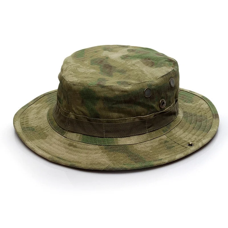 Inongge 23 Colors Military Thicken Camouflage Boonie Hat Top Quality Men Women Army Tactical Hat Hunting Camping Multicam Hat