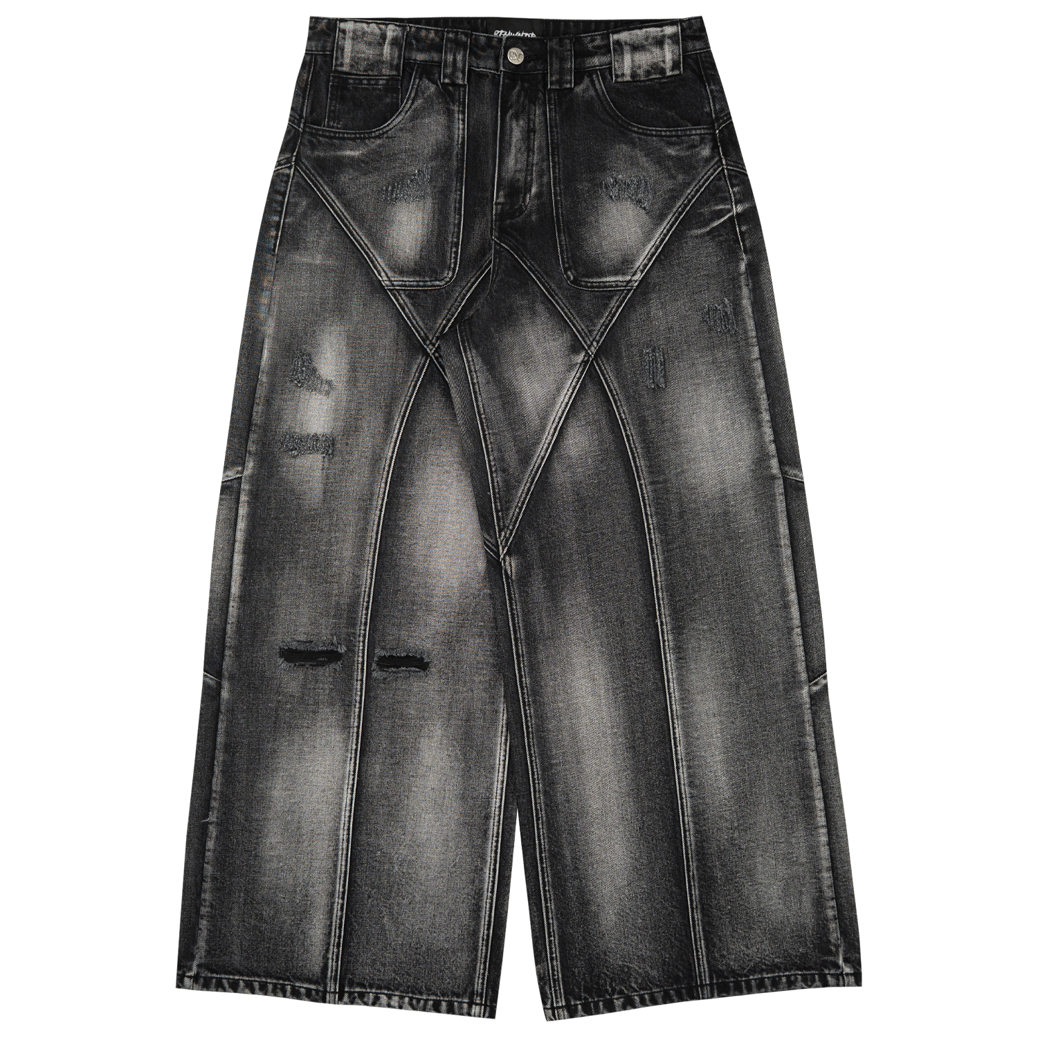OBSIDIAN BAGGY JEANS BLACK