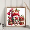 Cherry Gnome - 11CT Stamped Cross Stitch - 45*45cm