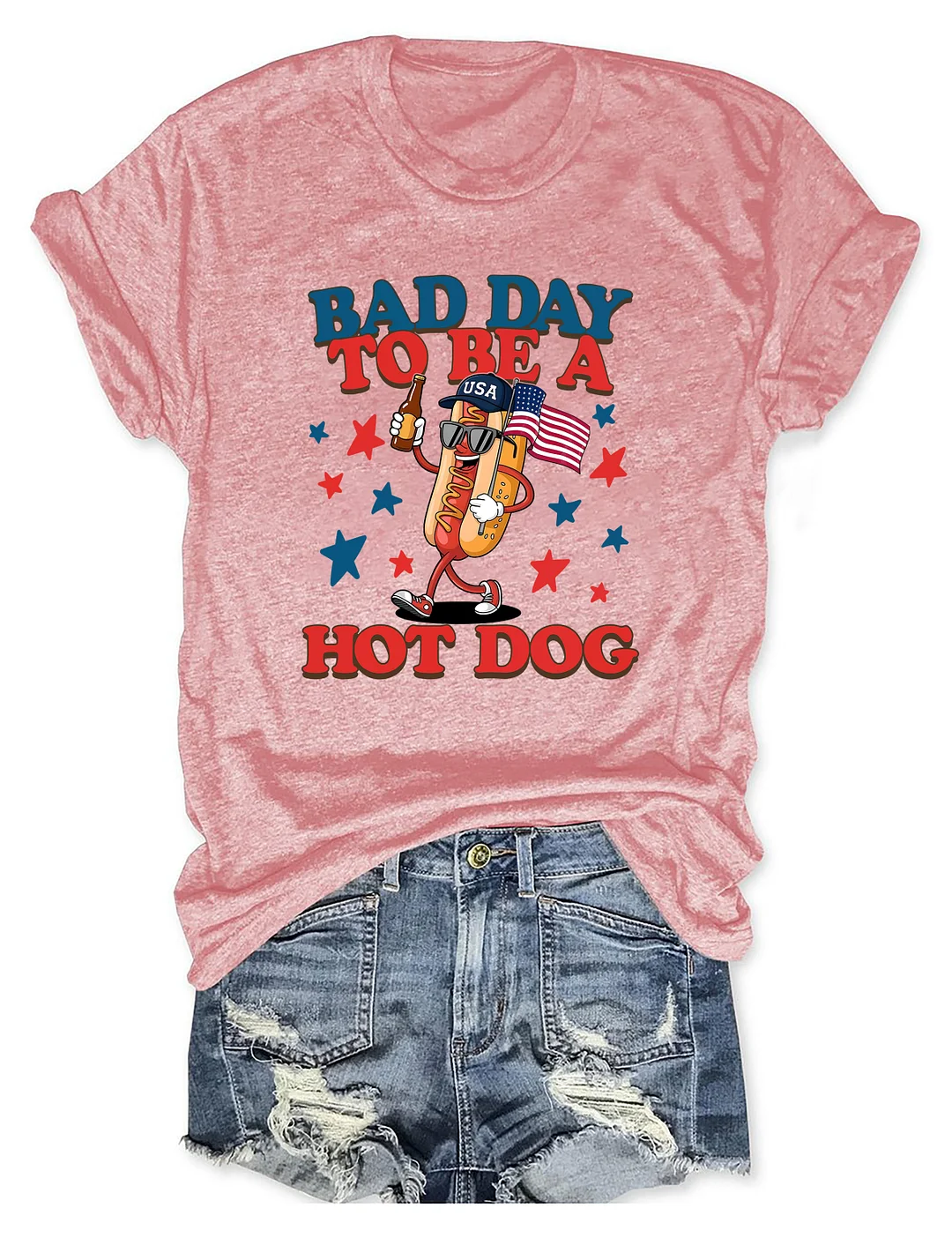 Bad Day to Be a Hot Dog T-shirt