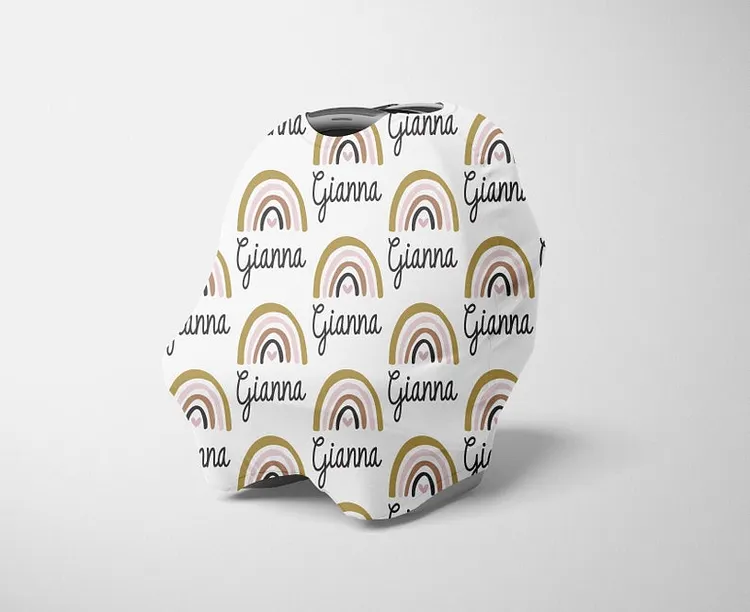 Personalized Baby Car Seat Canopy| Canopyl40