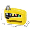 Motorcycle Alarm Wheel Disk Brake Lock Waterproof Padlock Bike Accessories