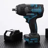 Cordless Impact Wrench Adjustable Torque Electric Impact Gun for Car Truck Mower
