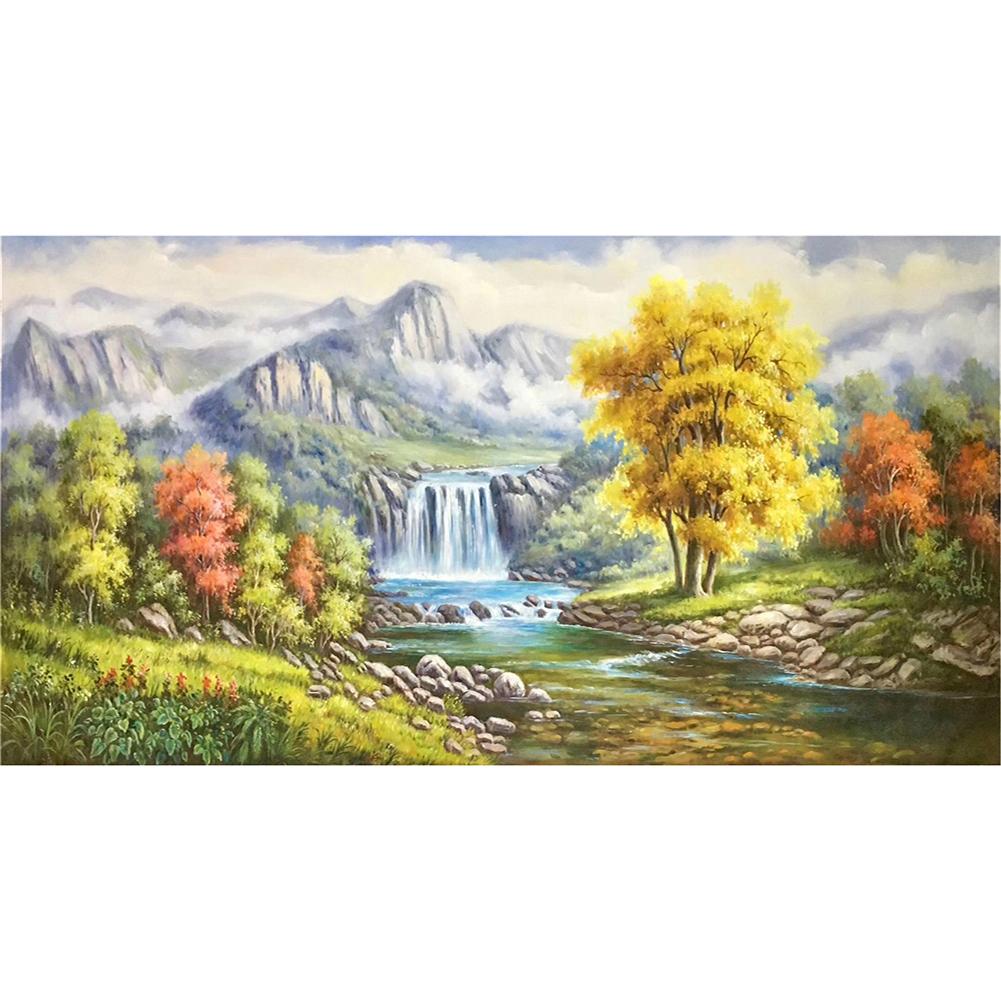 

85*45CM Round Drill Diamond Painting-Wonderful Nature, 501 Original