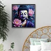 Buddha Statue - runder Bohrer Diamantmalerei - 40*40cm